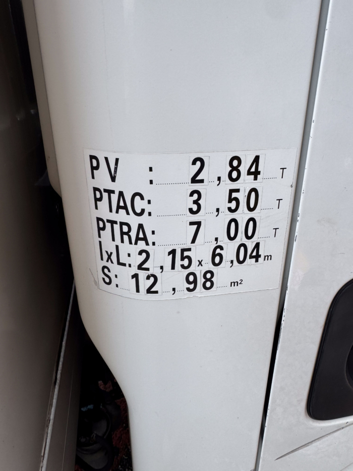 Renault Trucks Maxity Châssis Cabine SC 140.35/6 CC L2 E5 – Image 18