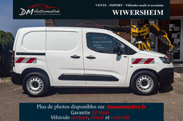 Citroën Berlingo (2) BlueHDi 100 BVM Club M (AM40)  3 portes  (juin 2018) (co2 112) – Image 3