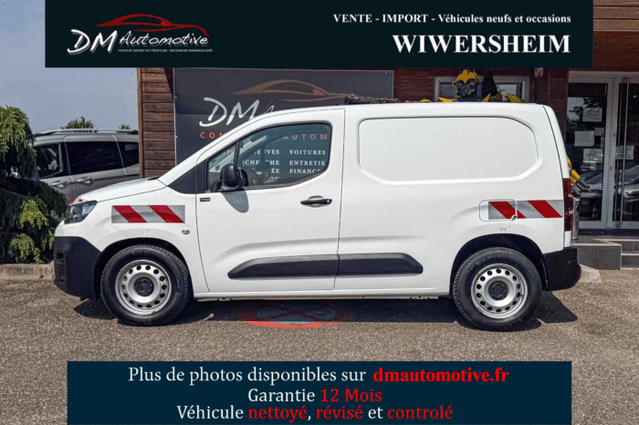 Citroën Berlingo (2) BlueHDi 100 BVM Club M (AM40)  3 portes  (juin 2018) (co2 112) – Image 4