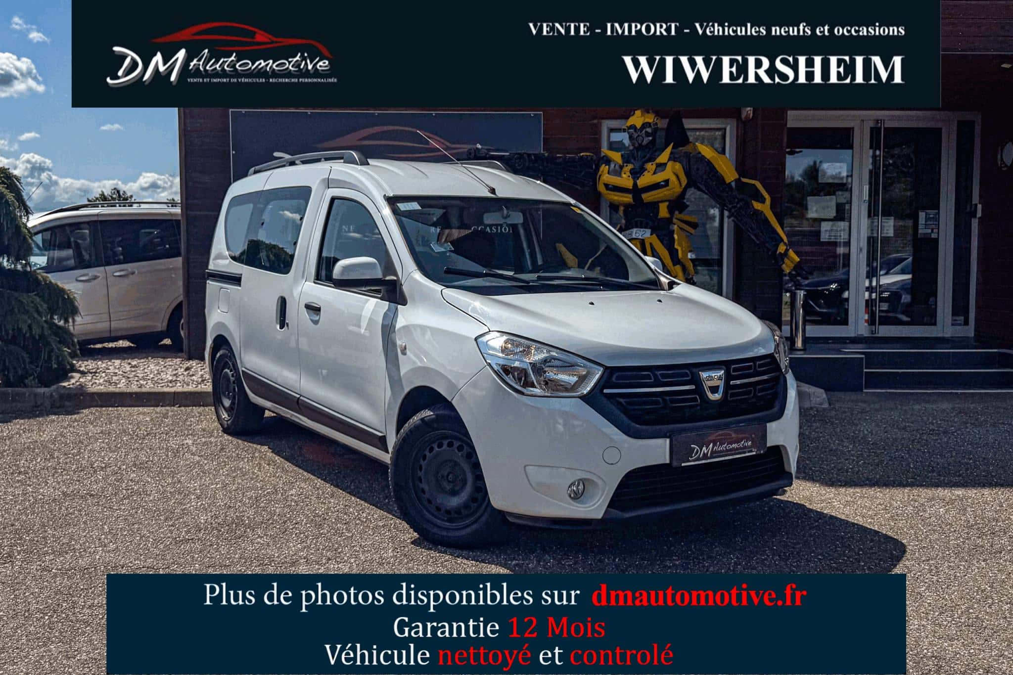 Dacia Dokker Anniversaire 2 1.5 dCi 90 PMR 14990 euros
