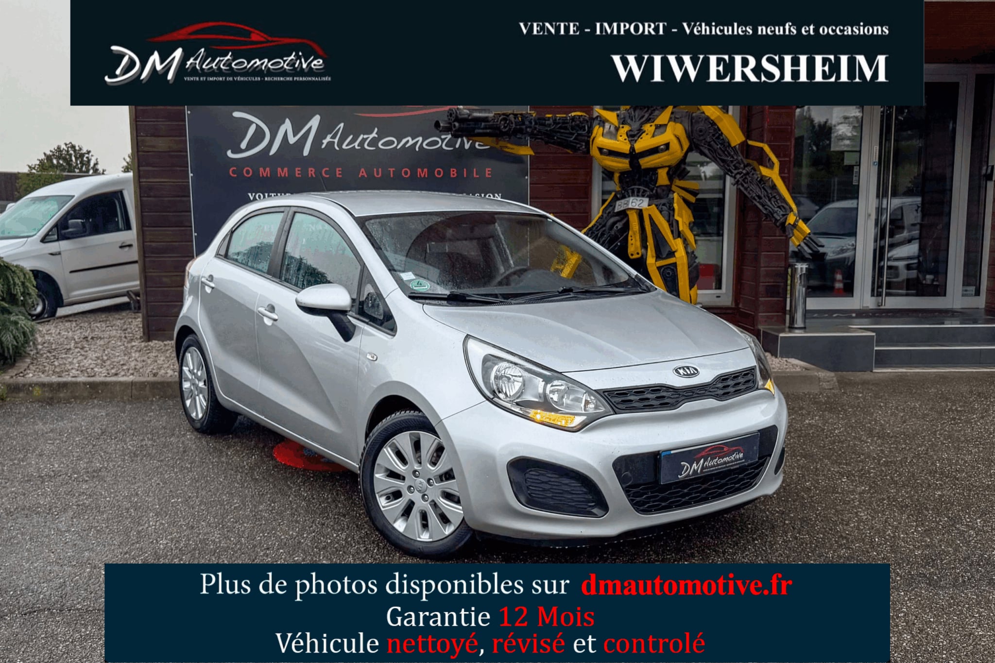 Kia Rio (3) 1.4 109ch Active 5990 euros