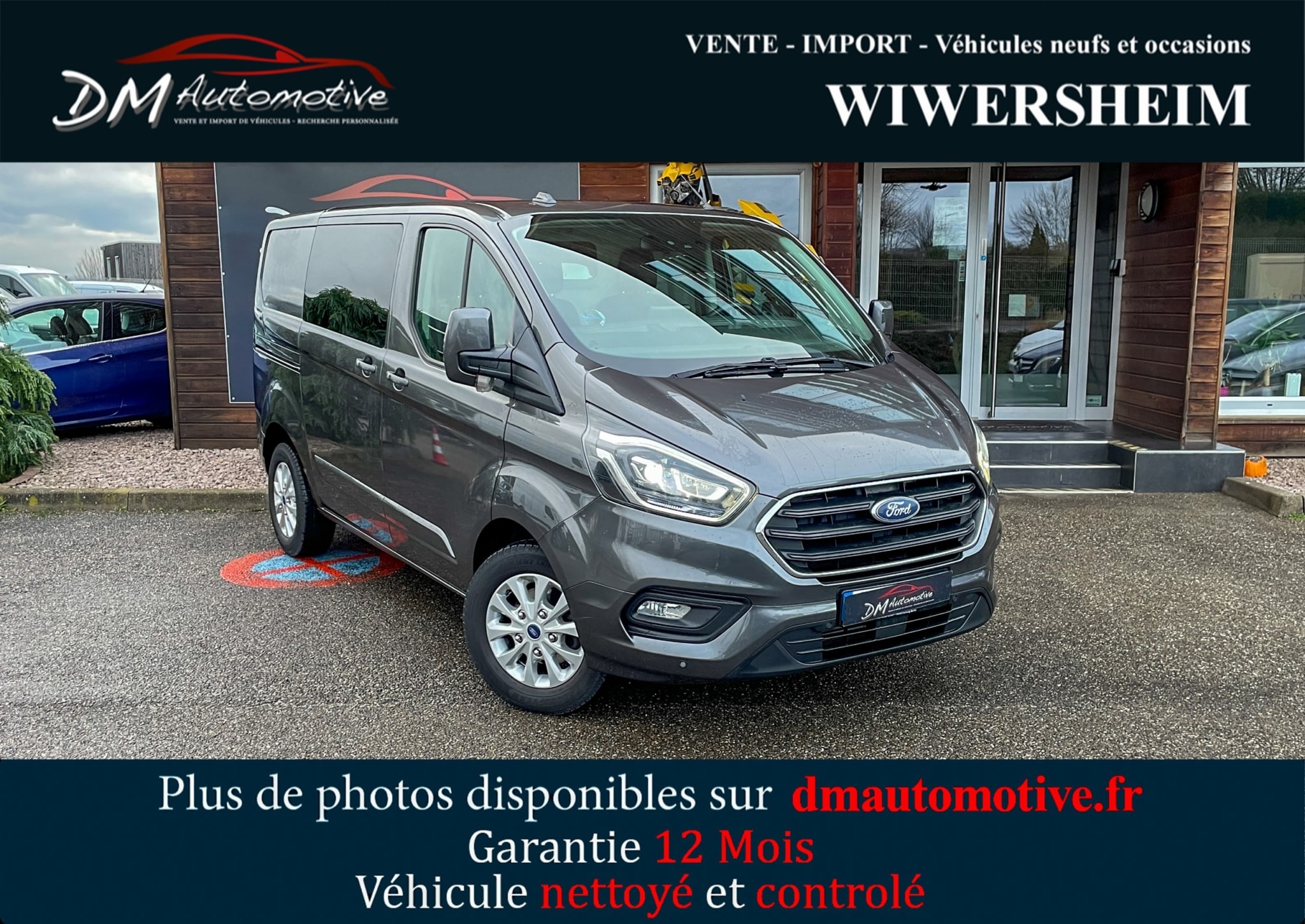 Ford Transit Custom 2.0 ECOBLUE 130 320 L1H1 AUTO LIMITED 22980 euros