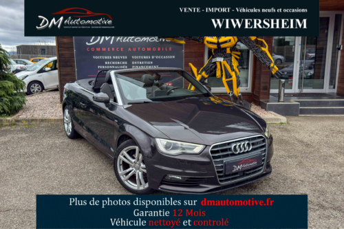 Audi A3 Cabriolet (3) 1.4 TFSI Cod S Tronic 7 S Line 16490 euros