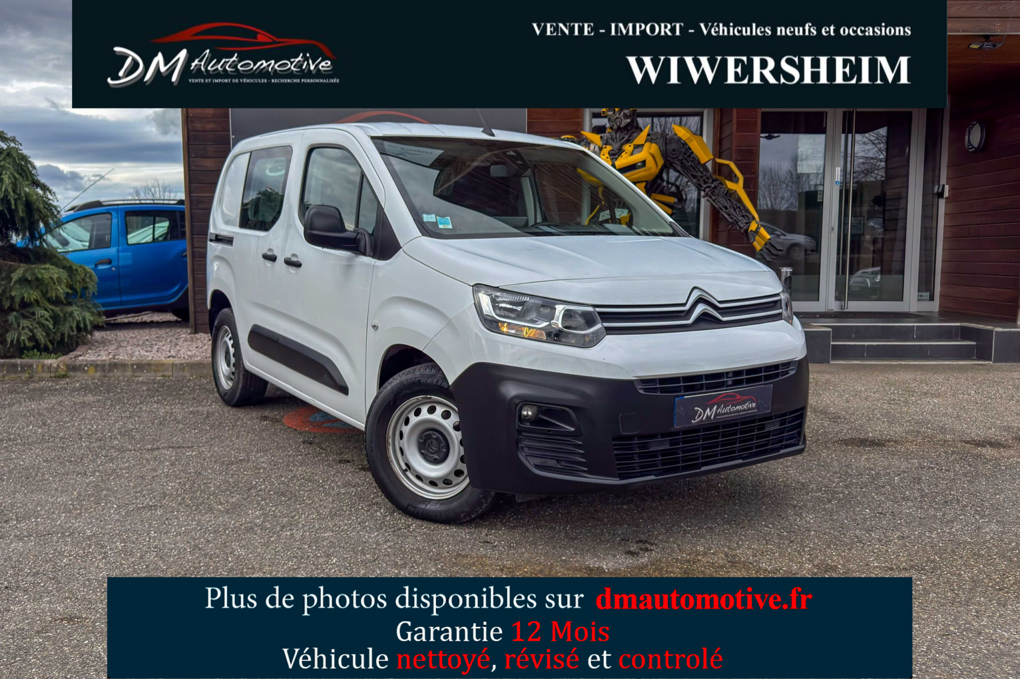 Citroën Berlingo (3) Taille M 1000kg BlueHDi 100 S&S BVM Club 11400 euros