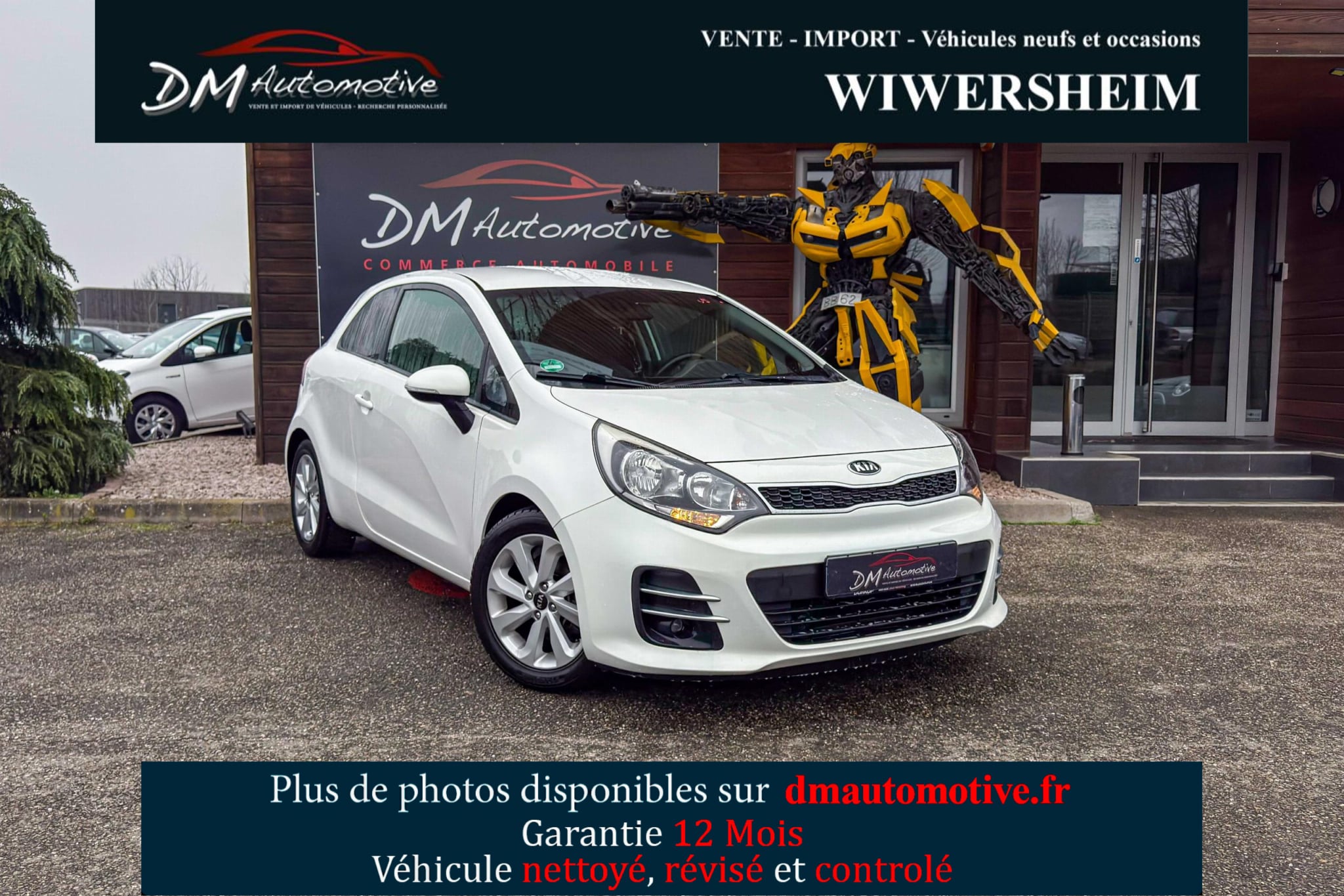 Kia Rio (3) 1.2 i-CVVT 85ch Motion 7390 euros