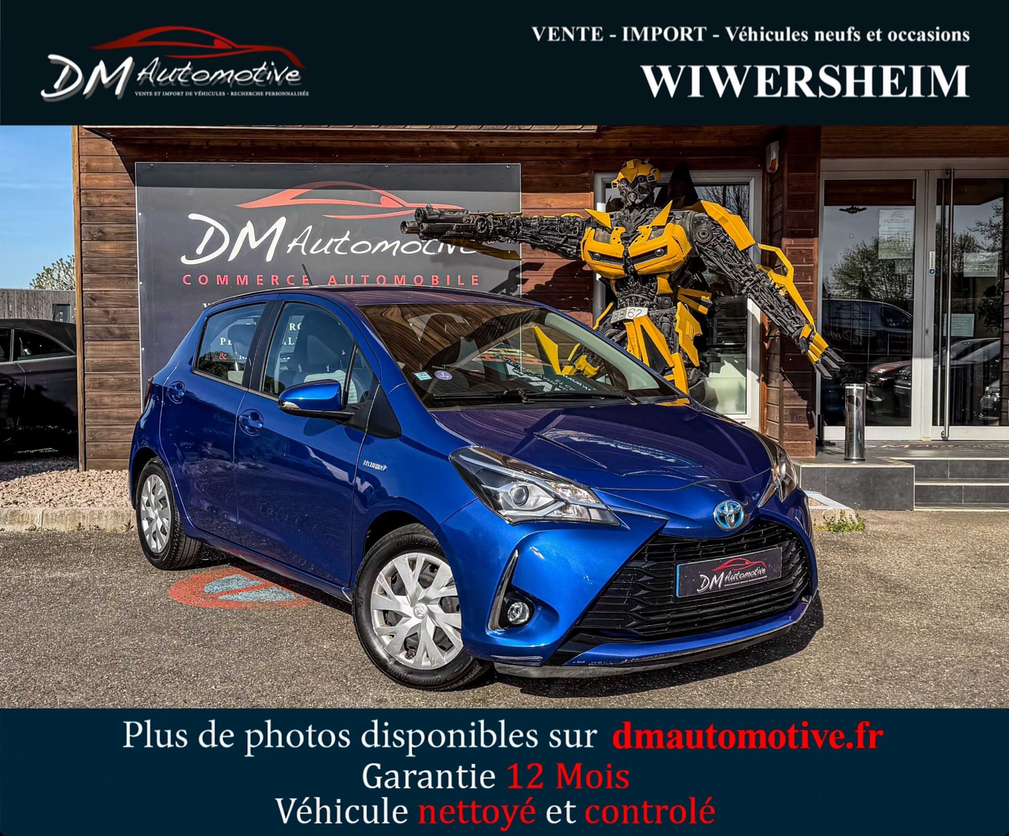 Toyota Yaris Hybride (3) 1.5 Hybride 100h France Business 12960 euros